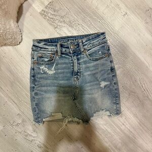 American Eagle Denim Mini Skirt